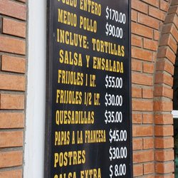 MexiPollo - Menu.