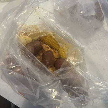 Angry Crab Shack - My Enticing Bag after Beto placed it down! - Seafood Near Me - Henderson, Nevada Angry Crab Shack - My Enticing Bag after Beto placed it down! - Seafood Near Me - Henderson, Nevada
