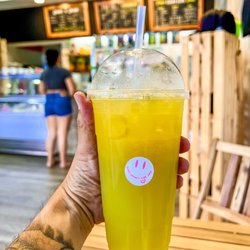 Sugah Daddeh's Kane Juice - Lilikoi Cane Juice! Inspired by my Sugah Twin :D