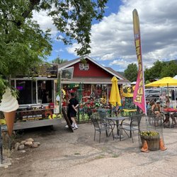 The Rusty Pine Cone - Come grab a lemonade or ice cream and relax in our open patio area!