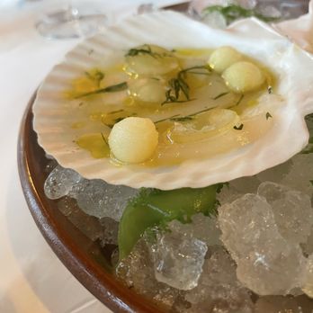 Bar Boheme - SCALLOP CRUDO | apple, grape, tarragon, verjus Clean and refreshing - French Near Me - Las Vegas, Nevada Bar Boheme - SCALLOP CRUDO | apple, grape, tarragon, verjus Clean and refreshing - French Near Me - Las Vegas, Nevada
