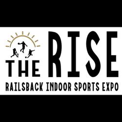 The RISE - Railsback Indoor Sports Expo - Business logo