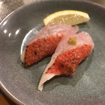Sushi Wasabi - Golden Eye Red snapper - Japanese Near Me - Tustin, California Sushi Wasabi - Golden Eye Red snapper - Japanese Near Me - Tustin, California