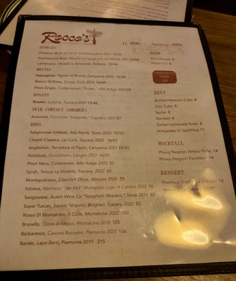Menu photo 6 Rocco's Austin, TX