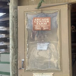 Arcade Center Farm Pancake House - Store is open 7 days a week 10am to 5pm.