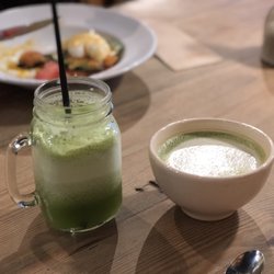 Le Pain Quotidien - Energizante + Matcha Latte