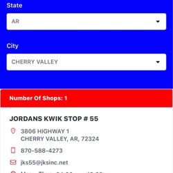 Exxon - Jordan’s Kwik Stop - Owners' information about their gas station
