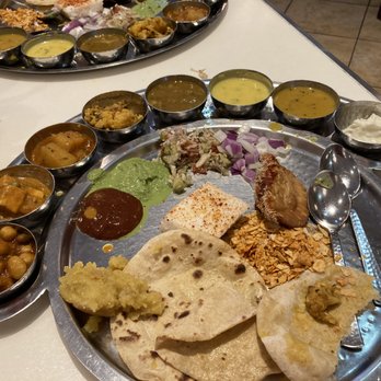 Maharaja Bhog - We were still eating and food kept coming - Indian Near Me - Houston, Texas