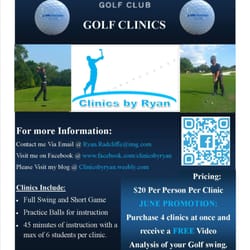 Clinics by Ryan - June Flyer