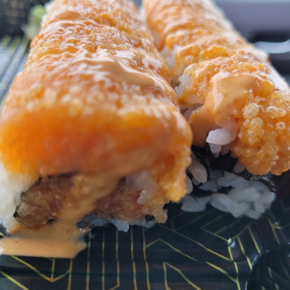 Asahi Japanese Restaurant - Dynamite Roll - $11.83 - Japanese Near Me - Syracuse, New York Asahi Japanese Restaurant - Dynamite Roll - $11.83 - Japanese Near Me - Syracuse, New York