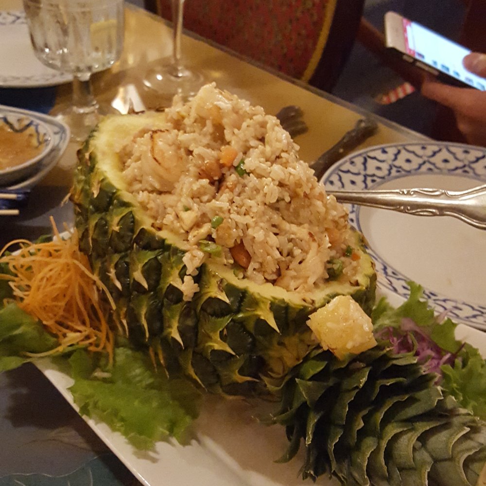 Bangkok West - Pineapple fried rice yuuuuummmmmmy - Thai Near Me - Aptos, California Bangkok West - Pineapple fried rice yuuuuummmmmmy - Thai Near Me - Aptos, California