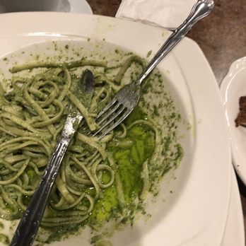 Amar Peruvian Kitchen - What was still left and there was even more underneath the pasta. Does that look like heavy cream to you?! - Peruvian Near Me - Forest Hills, New York