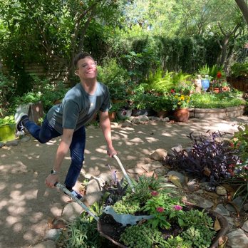 Tucson Botanical Gardens - My sweetheart being silly - Botanical Gardens Near Me - Tucson, Arizona