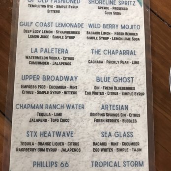 The Gold Fish - Cocktail menu April 2021 - Cocktail Bars Near Me - Corpus Christi, Texas The Gold Fish - Cocktail menu April 2021 - Cocktail Bars Near Me - Corpus Christi, Texas