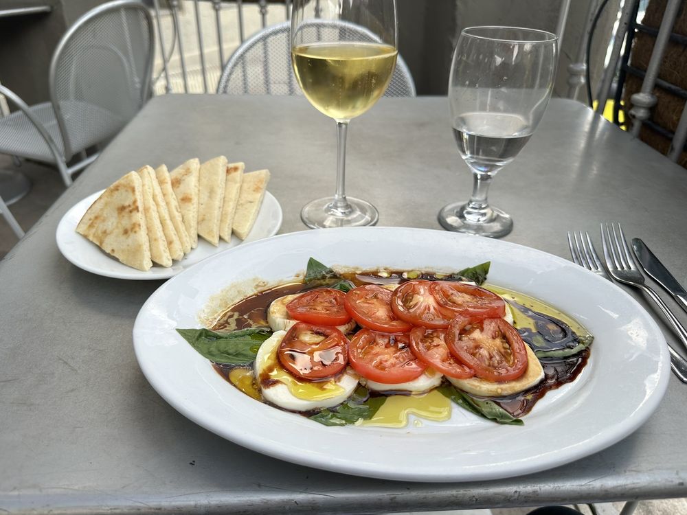 Food from Mediterranean Grill