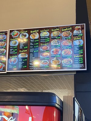 Menu photo 5 Rubalcaba Taco Shop Pahrump, NV