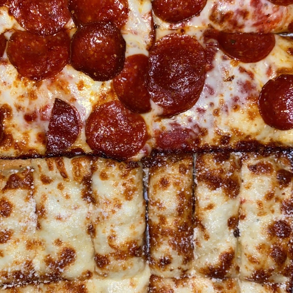 pepperoni and cheese pizza