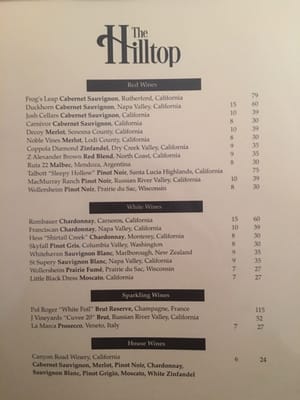 Menu photo 6 The Hilltop Cross Plains, WI Menu photo 6 The Hilltop Cross Plains, WI