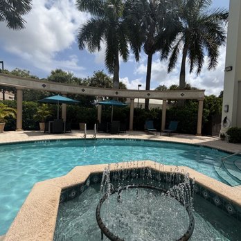 Hampton Inn Boca Raton - Pool area! - Hotels Near Me - Boca Raton, Florida