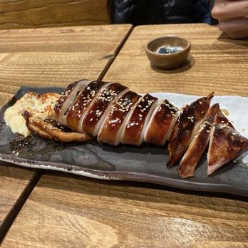 Kiraku - Grilled squid was so delicious. - Tapas/Small Plates Near Me - Berkeley, California