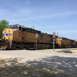 Ghost Tracks - And it's still an active train track!