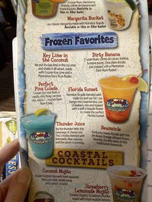 Menu photo 6 Crabby's On The Pass Treasure Island, FL