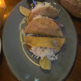 Xantolo - Pescadillas - Tacos of local fish and Salmos with Jalapeño Mayo. - Mexican Near Me - Isla Mujeres, ROO Xantolo - Pescadillas - Tacos of local fish and Salmos with Jalapeño Mayo. - Mexican Near Me - Isla Mujeres, ROO