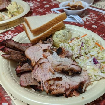 Hemphill Bbq - 2 meat special - Barbeque Near Me - Hemphill, Texas
