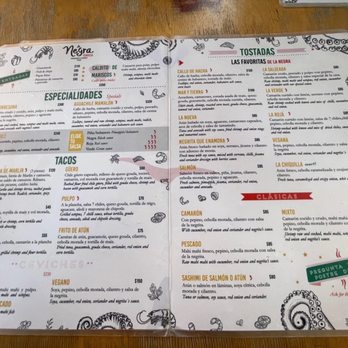 La Negra Tomasa - Menu (July 2023) - Seafood Near Me - Tulum, ROO