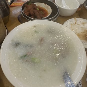 China Pavilion - Pork and egg congee, chicken feet - Dim Sum Near Me - Pembroke Pines, Florida China Pavilion - Pork and egg congee, chicken feet - Dim Sum Near Me - Pembroke Pines, Florida
