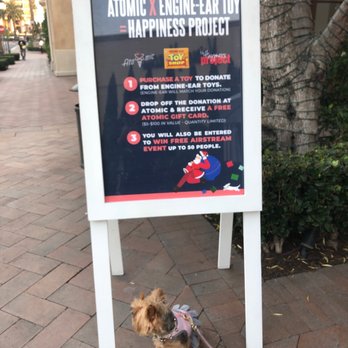 Atomic Creamery - Toy donation - Ice Cream & Frozen Yogurt Near Me - Newport Beach, California