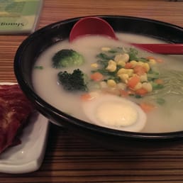 "milky soup" and spicy porkchop "milky soup" and spicy porkchop
