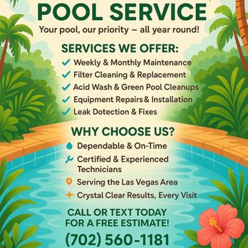 Reliable Pool Service - Pool & Hot Tub Service Near Me - Las Vegas , Nevada Reliable Pool Service - Pool & Hot Tub Service Near Me - Las Vegas , Nevada