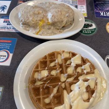 Christopher's Cafe - Cinnabon waffles were amazing! And biscuits and gravy! Awesome! - Breakfast & Brunch Near Me - Indian River, Michigan Christopher's Cafe - Cinnabon waffles were amazing! And biscuits and gravy! Awesome! - Breakfast & Brunch Near Me - Indian River, Michigan