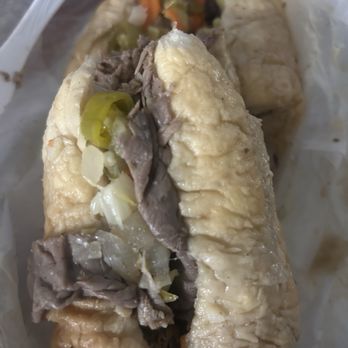 Portillo's - Big Italian need sandwich, dunked. - Hot Dogs Near Me - Springfield, Illinois