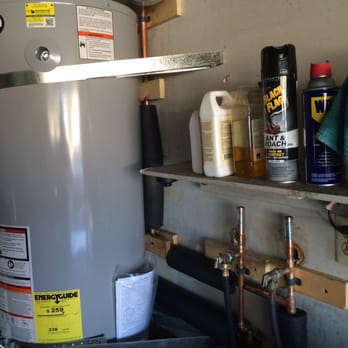 Repipe Specialists -  Bay Area - Pipes cannot be behind the water heater. Instructed by the city. Bad work not up to code. - Plumbing Near Me