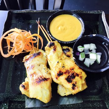 Hub Thai - Chicken Satay - Thai Near Me - New York, New York Hub Thai - Chicken Satay - Thai Near Me - New York, New York
