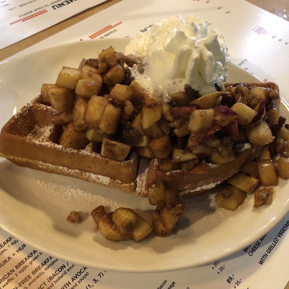 Coffee and Waffles - Apple strudel - Cafes Near Me - Prague, Puerto Rico Coffee and Waffles - Apple strudel - Cafes Near Me - Prague, Puerto Rico