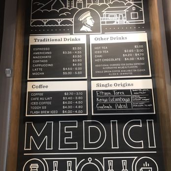 Medici Roasting - Menu - Coffee & Tea Near Me - Austin, Texas