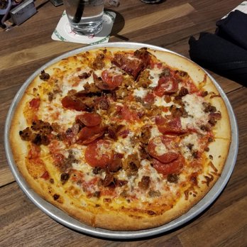 Yard House - The Carnivore pizza - New American Near Me - Irvine, California Yard House - The Carnivore pizza - New American Near Me - Irvine, California