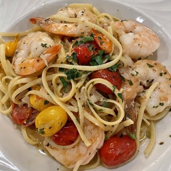 The Reef - SHRIMP SCAMPI- flavorful grape tomatoes, garlic, white wine, butter, fresh herbs, linguine - Seafood Near Me - Newport, Rhode Island The Reef - SHRIMP SCAMPI- flavorful grape tomatoes, garlic, white wine, butter, fresh herbs, linguine - Seafood Near Me - Newport, Rhode Island