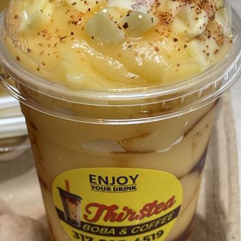 Thirstea Boba and Coffee - Mangonada smoothie - Coffee & Tea Near Me - Greenwood, Indiana Thirstea Boba and Coffee - Mangonada smoothie - Coffee & Tea Near Me - Greenwood, Indiana