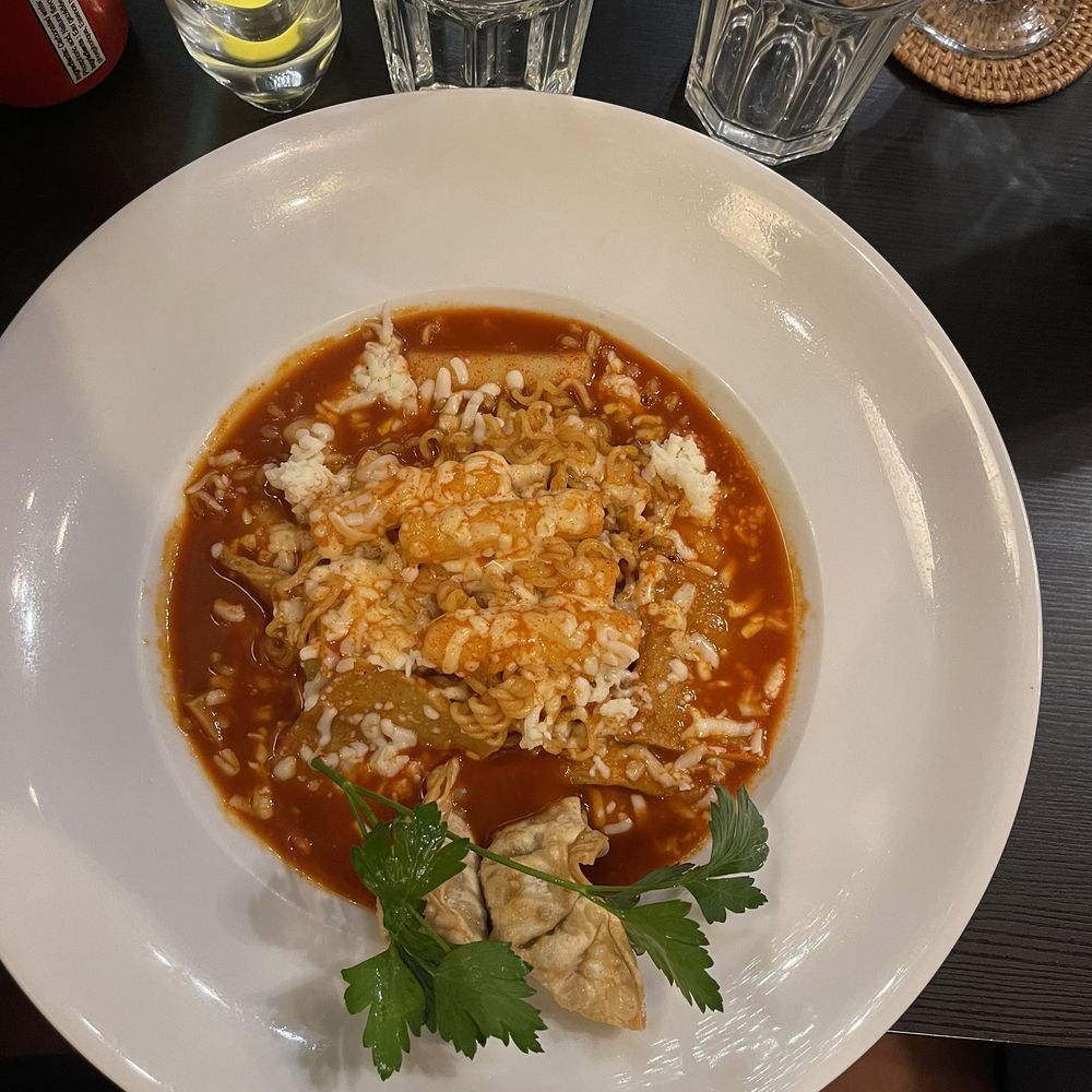Ramen cheese tteokboki Ramen cheese tteokboki