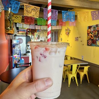 Clau And Chui's Cocina - Strawberry cream drink $6. 5 out of 5 stars! - Mexican Near Me - Honolulu, Hawaii Clau And Chui's Cocina - Strawberry cream drink $6. 5 out of 5 stars! - Mexican Near Me - Honolulu, Hawaii