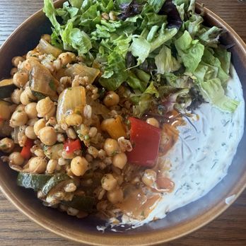 The Common Good - Harissa vegetables, and salad bowl - New American Near Me - Aurora, Colorado The Common Good - Harissa vegetables, and salad bowl - New American Near Me - Aurora, Colorado