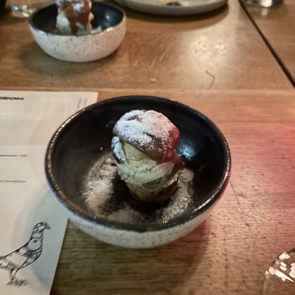 Le Pigeon - Foie Gras Profiteroles - French Near Me - Portland, Oregon Le Pigeon - Foie Gras Profiteroles - French Near Me - Portland, Oregon