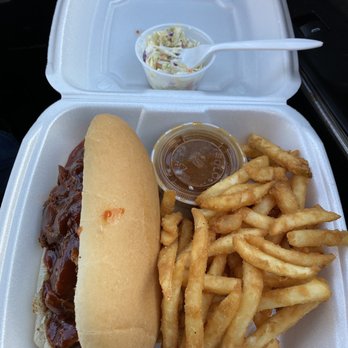 Memphis BBQ - Beef brisket Sammy combo. $12.99. - Barbeque Near Me - Woodbridge, Ontario