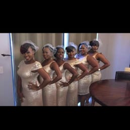 Loved our dresses from wonderland bridal! Loved our dresses from wonderland bridal!
