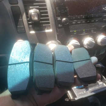 Wyatt Johnson Toyota - My old brake pads they claim that were critical Nd needed to be replaced immediately. Have over 50% of the life left. - Car Dealers Near Me - Clarksville, Tennessee