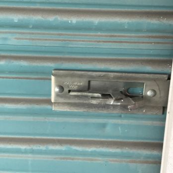Alpine Storage - This is what it looks like after someone cuts into your storage unit - Self Storage Near Me - Salt Lake City, Utah